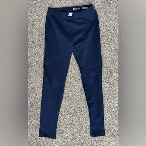 J Crew Crewcuts Kids Everyday Navy Blue Leggings